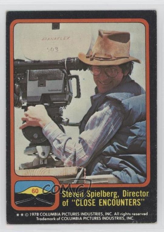 1978 Topps Close Encounters of the Third Kind Steven Spielberg Director #60 1i8
