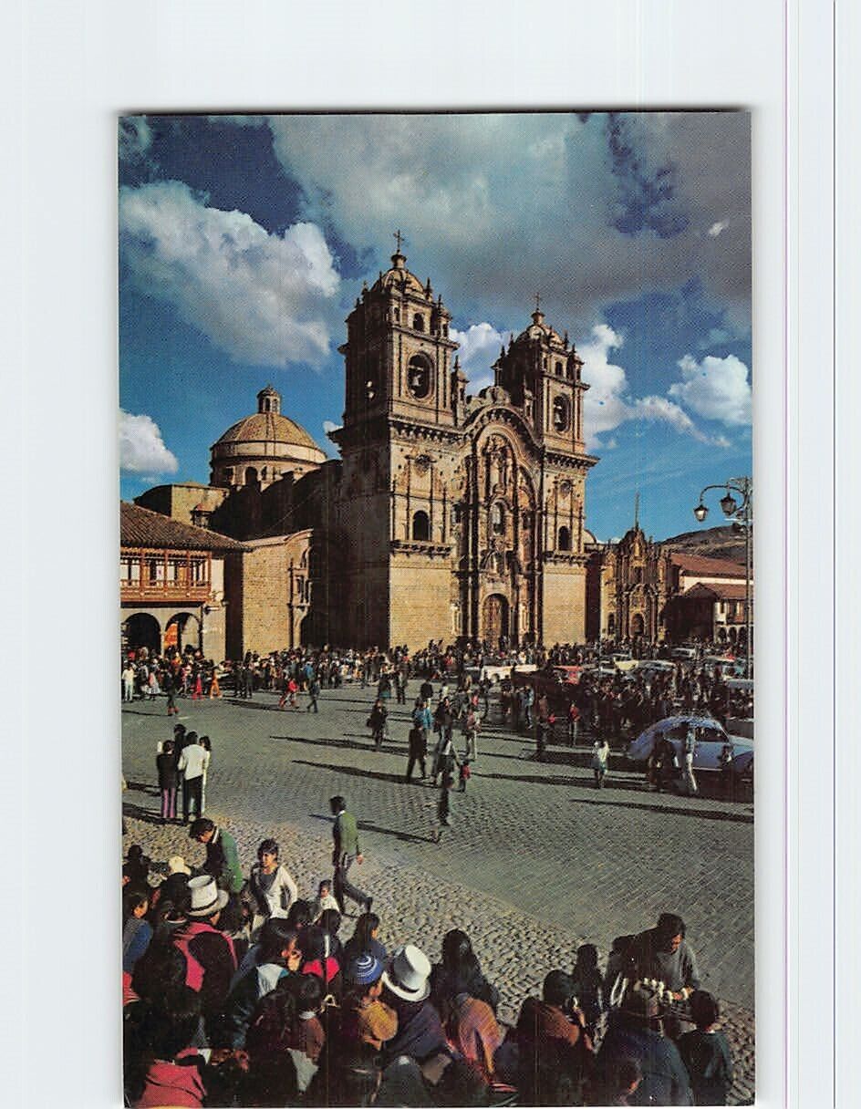 Postcard Iglesia de la Compañía Cuzco Peru