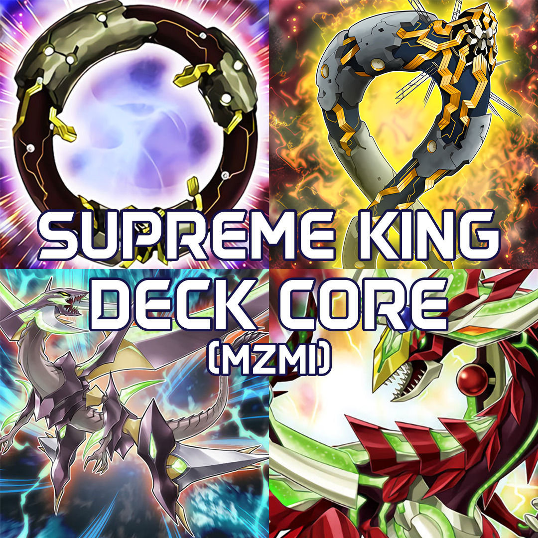 YuGiOh Supreme King MZMI Deck Core Bundle 21 Cards