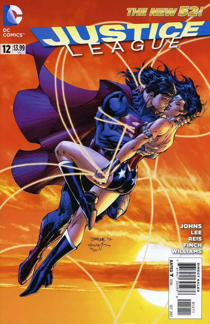 Justice League #12 NM DC Comics New 52 Jim Lee Cover