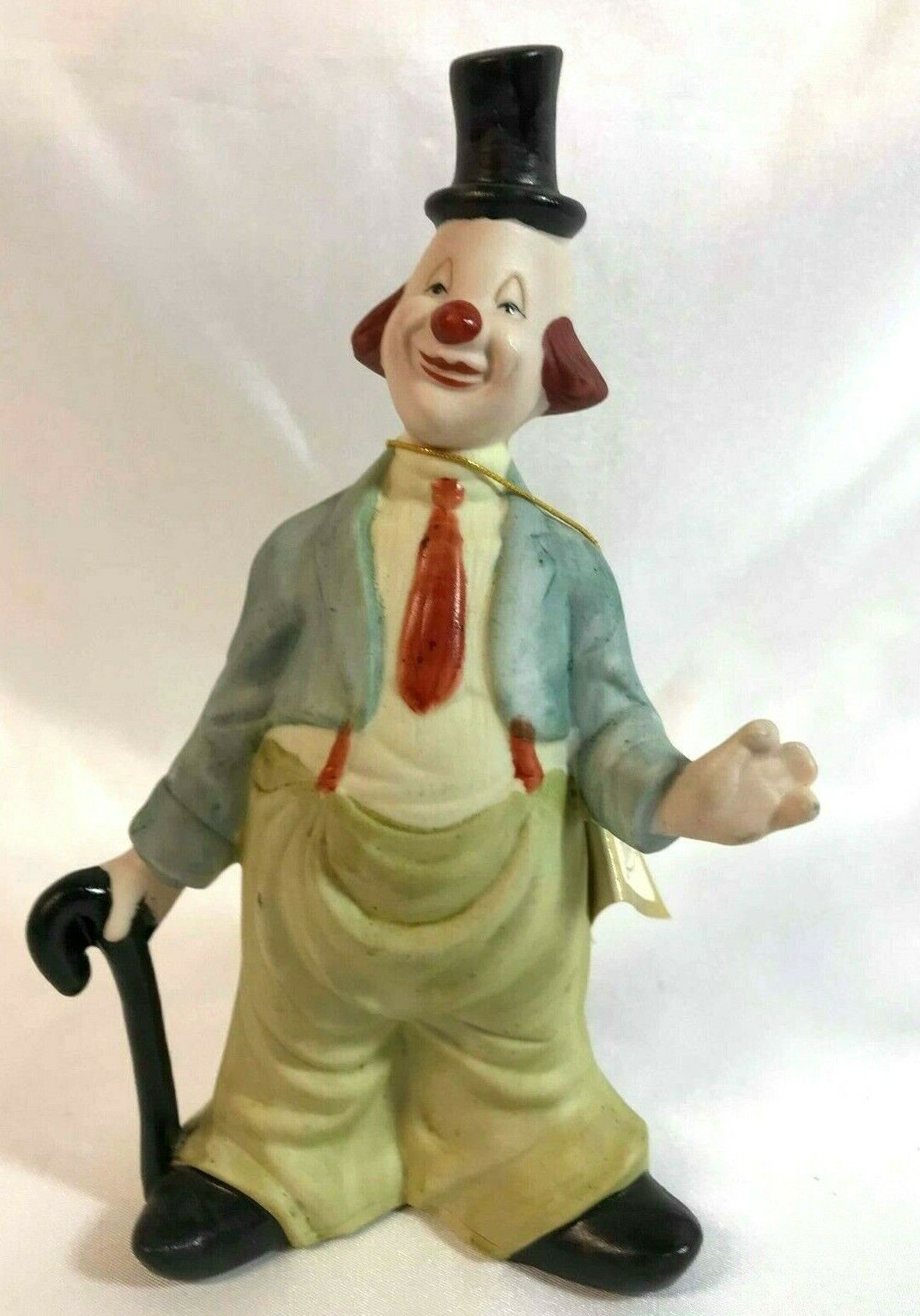 Ceramic Clown by Artistic Gifts Inc 1986, \