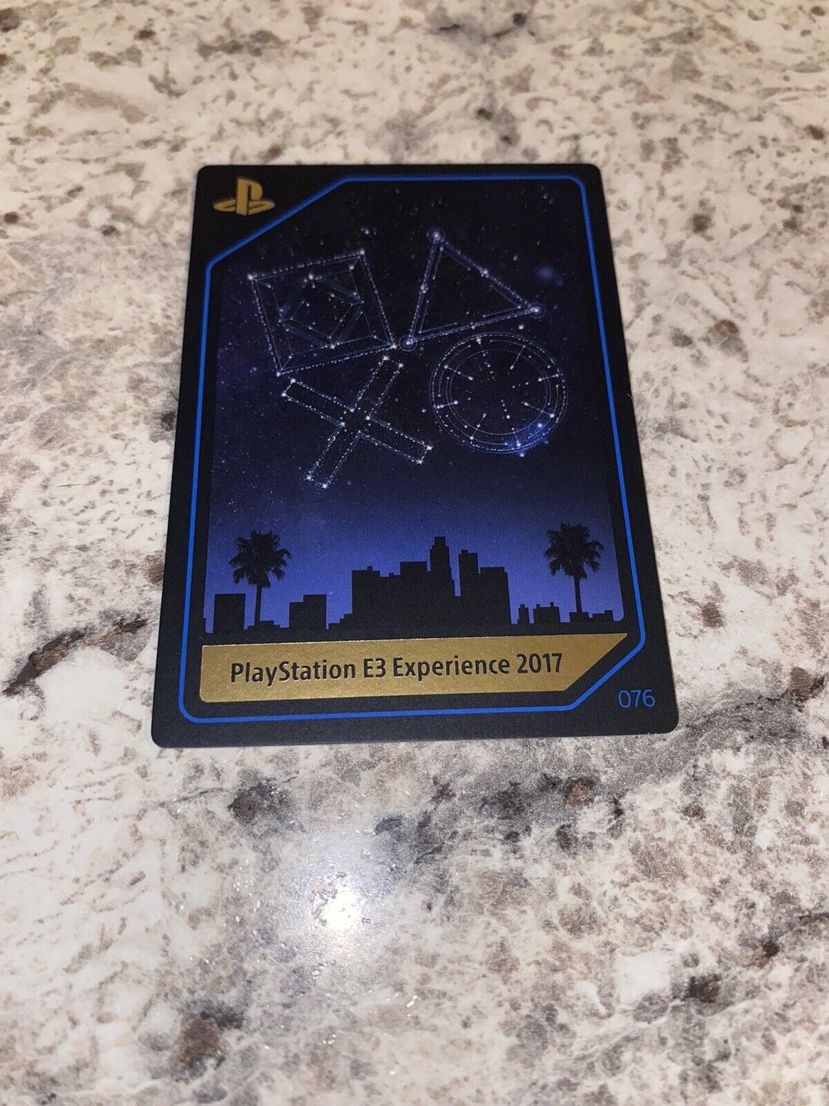 PlayStation Experience PSX 2017 - Card 076 - PlayStation E3 Experience 2017 RARE