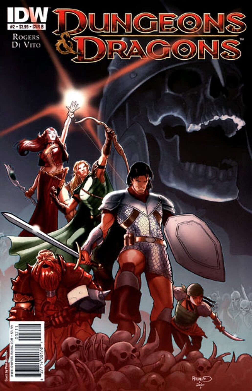 Dungeons & Dragons #2B (2010-2012) IDW Comics