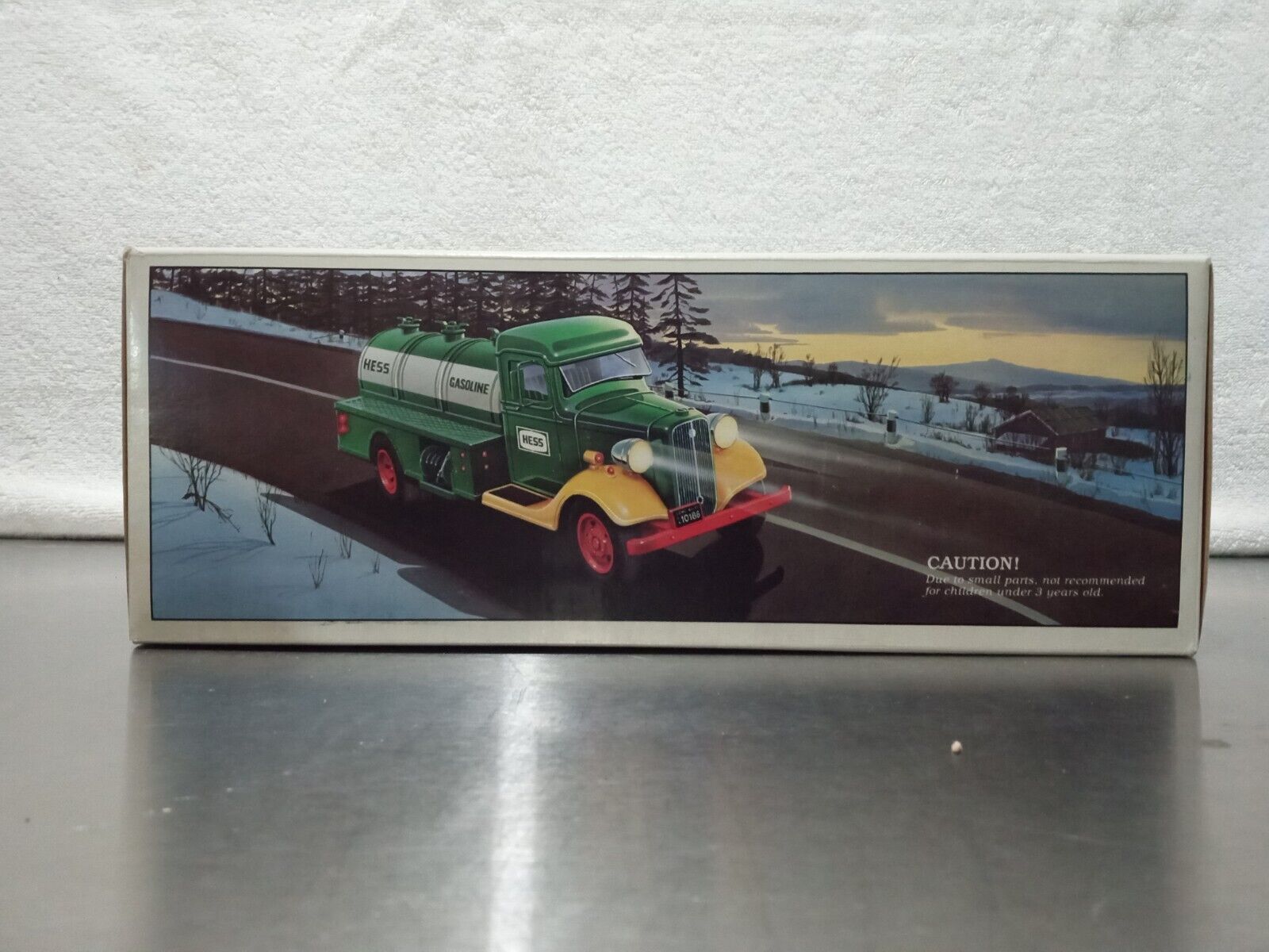 (8) 1985 First Hess Truck Toy Bank, Still in Original Box , Excellent Condition