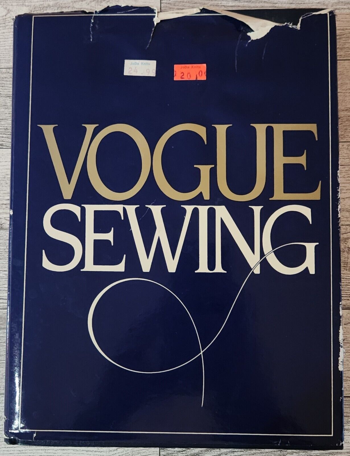 Vintage Vogue Sewing Book by Butterick ~ 1982 ~ Hardcover