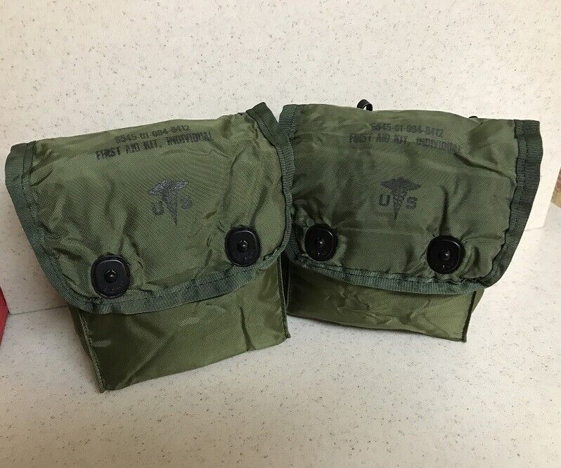US Military ALICE Individual First Aid Kit Genuine Pouches \