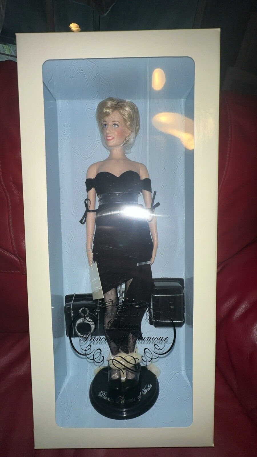 Franklin Mint Diana Princess of Glamour Limited Edition Doll NIB