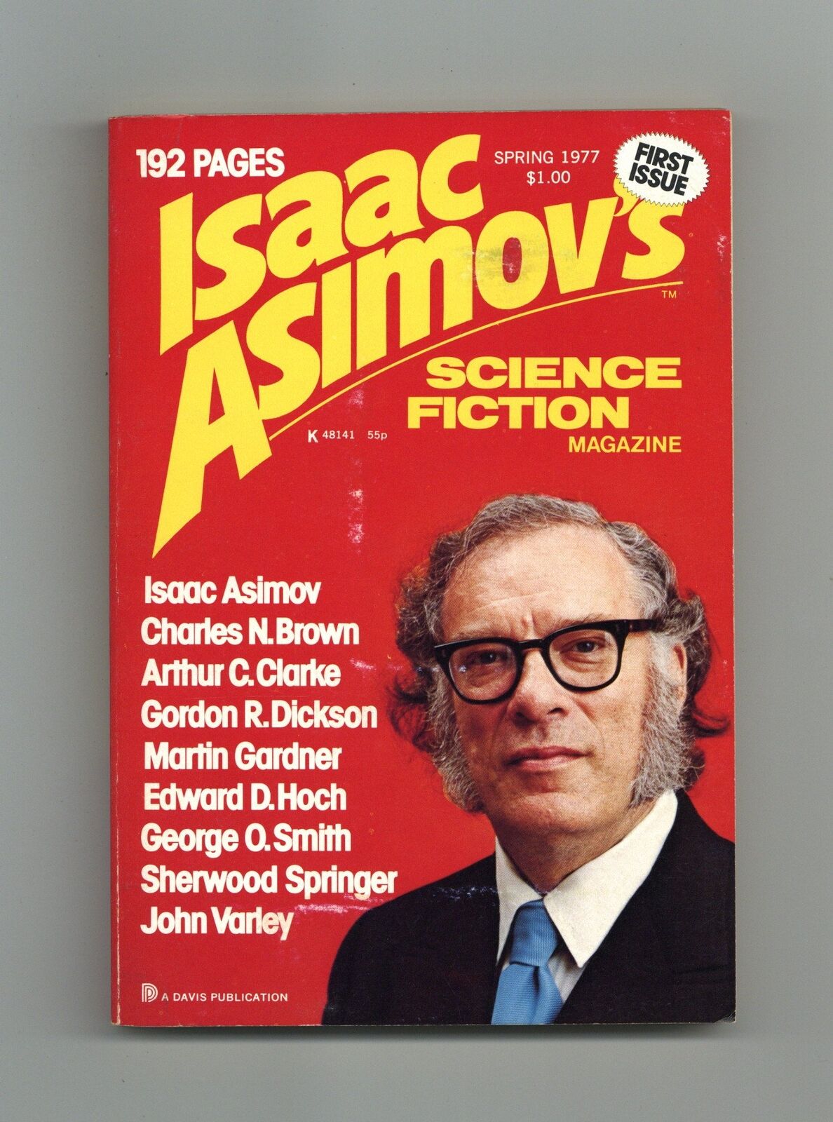 Asimov\'s Science Fiction Vol. 1 #1 VF- 7.5 1977