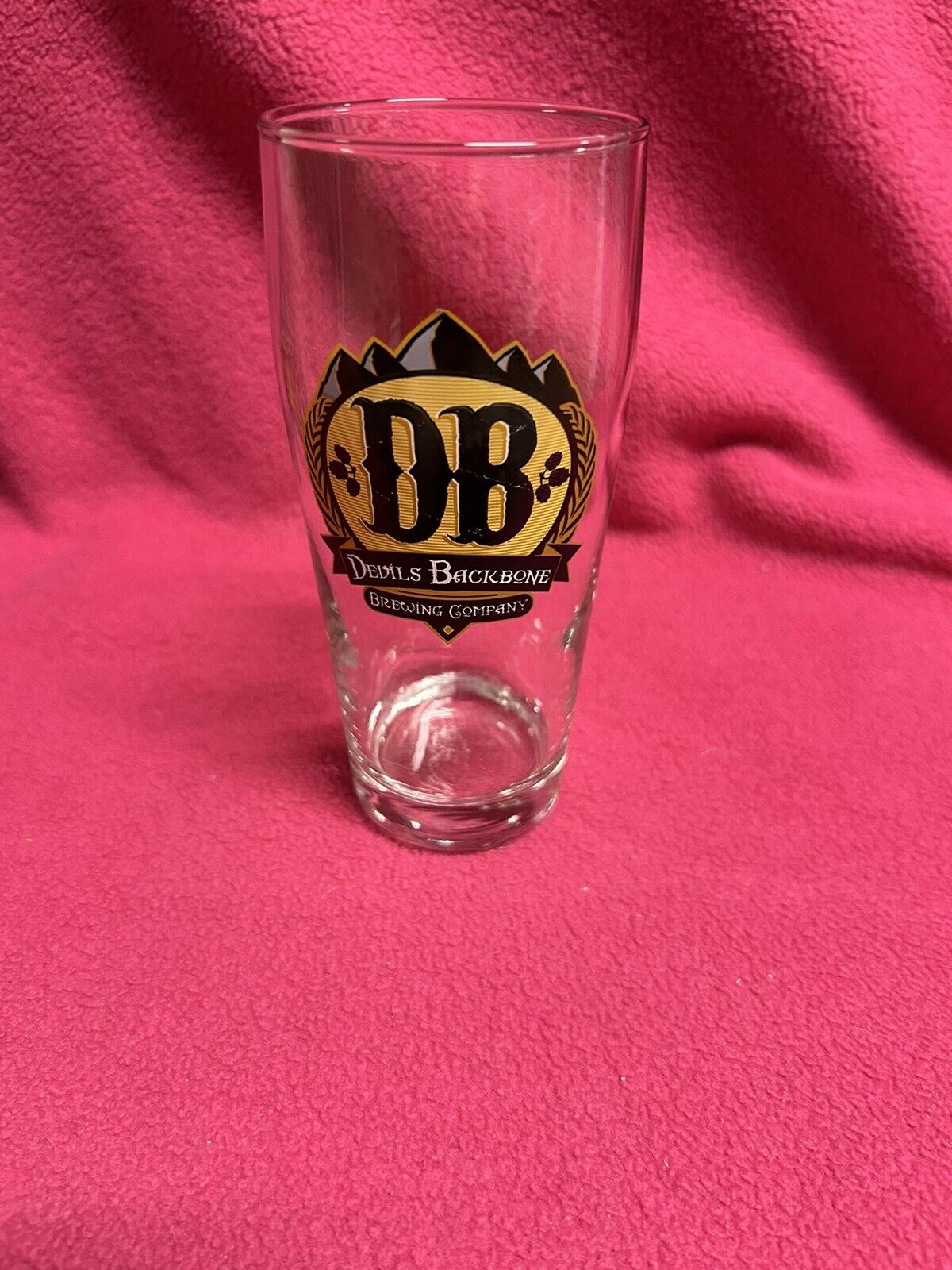 Devil’s Backbone Brewing Company Pint Beer Glass