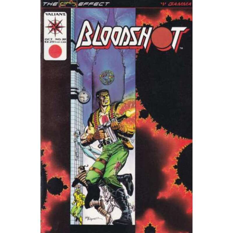 Bloodshot #20  - 1993 series Valiant comics NM minus Full description below [v: