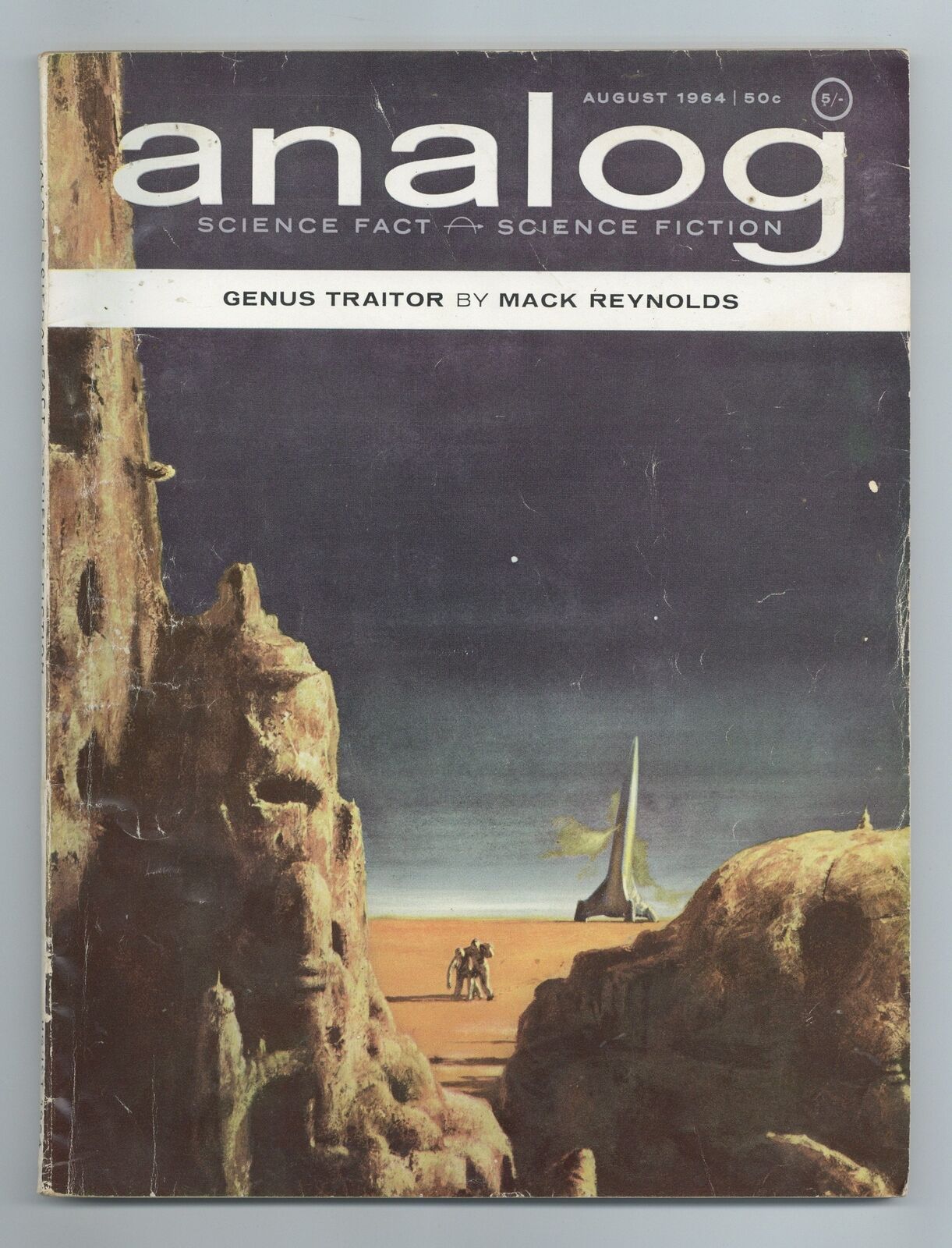 Analog Science Fiction/Science Fact Vol. 73 #6 GD 2.0 1964 Low Grade