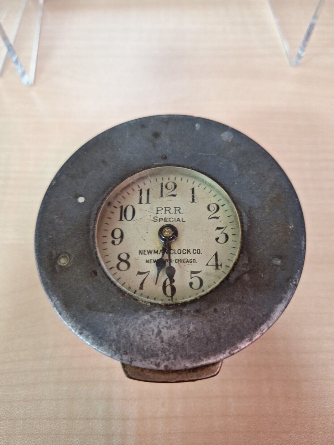 Vintage Rare Newman Timekeepers Key Clock 1901 Rare Find