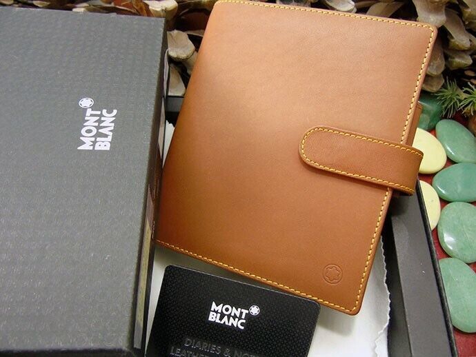 MONTBLANC AGENDA DIARIES & NOTES COLLECTION, BROWN COLOR