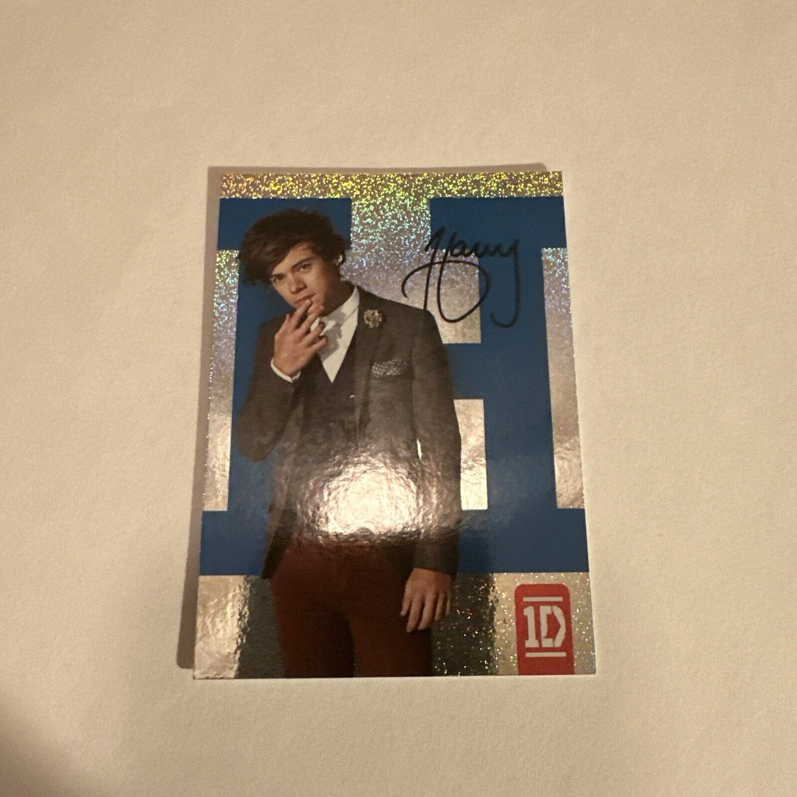 2013 Panini One Direction Harry Styles #1 Stardust Spellbound Trading Card