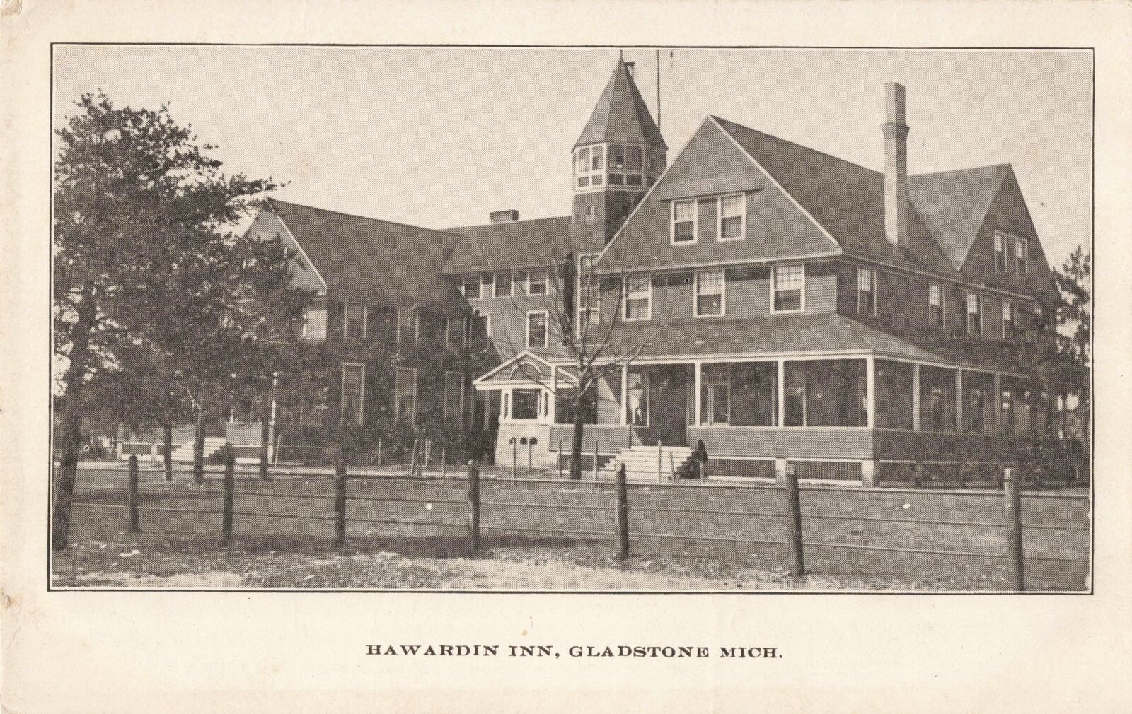 UP Gladstone MI On September 2, 1911 the Opulent Hawarden Inn was foreclosed on