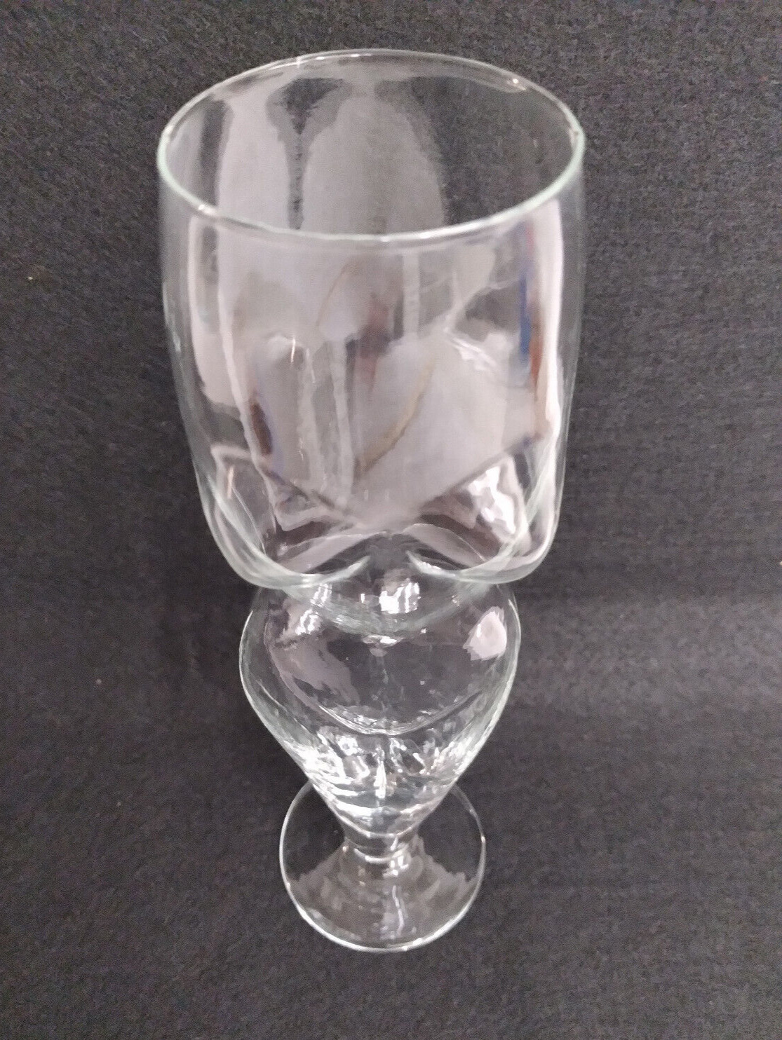 Vintage Figural Nude Women Tall Clear Drinking Glasses 8\