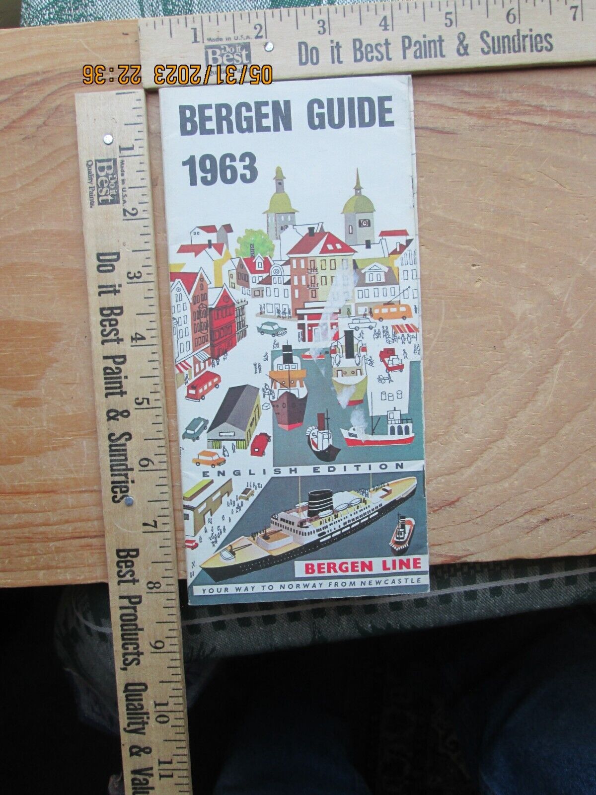 bergen guide1963 bergen line your way to Norway from Newcastle