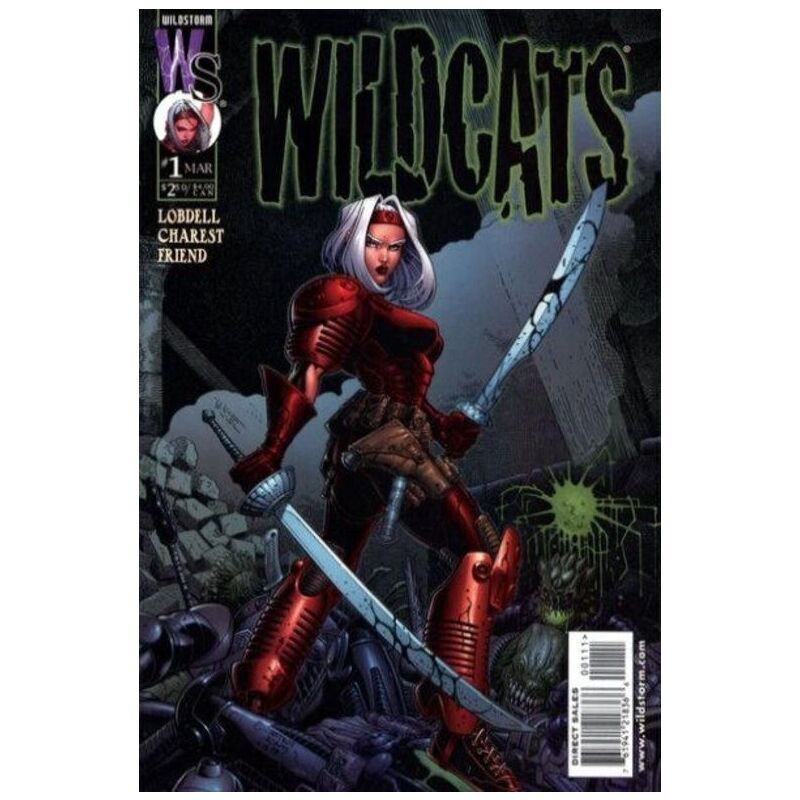 Wildcats (1999 series) #1 Adams cover in Near Mint condition. DC comics [k 
