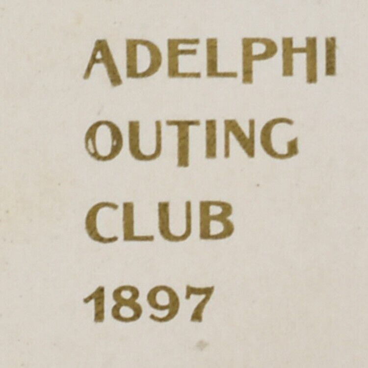 1897 Adelphi Outing Club Dance Condit Orchestra Cambridge Harvard University