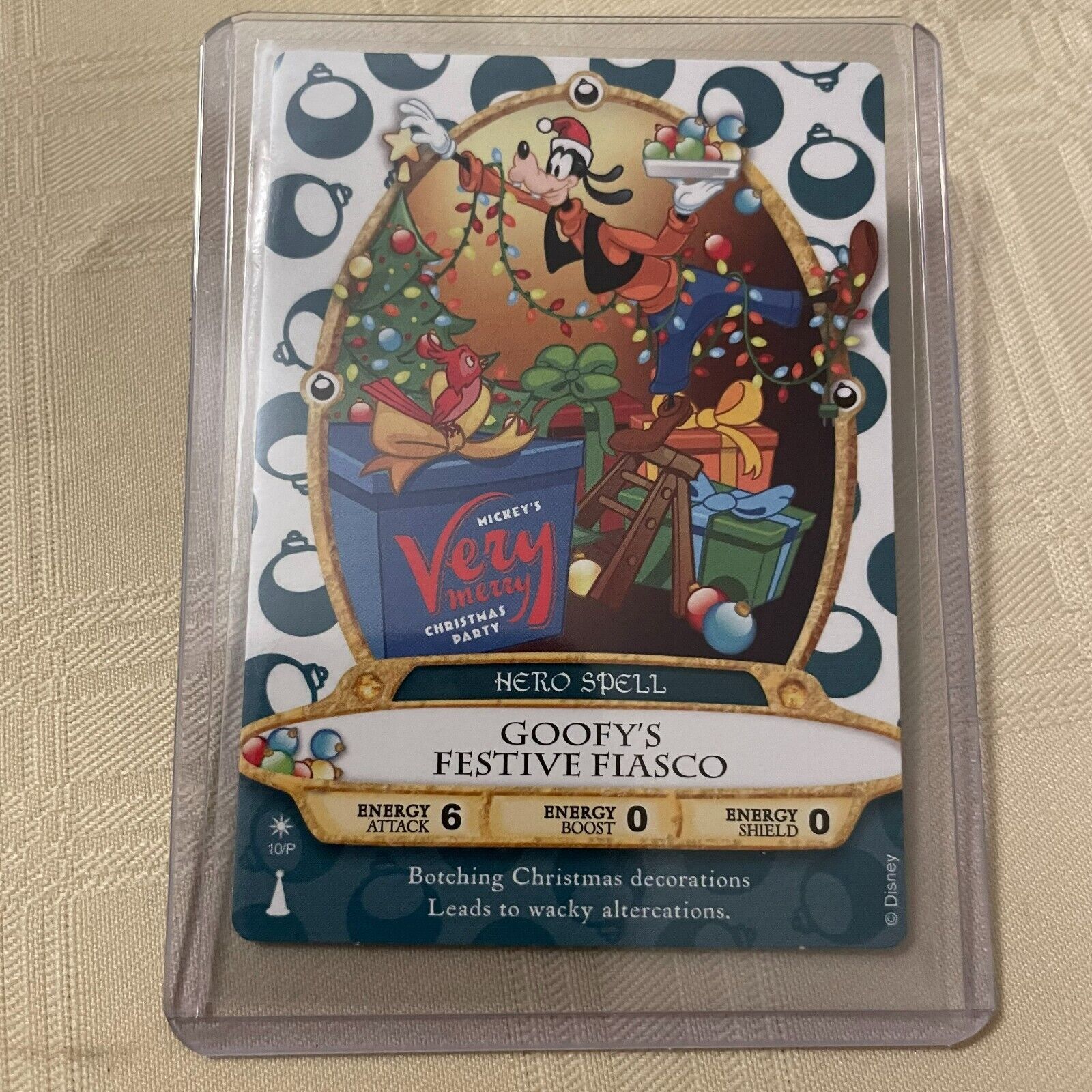 Disney Sorcerers of the Magic Kingdom p10 Goofy SOTMK card MVMCP 2016