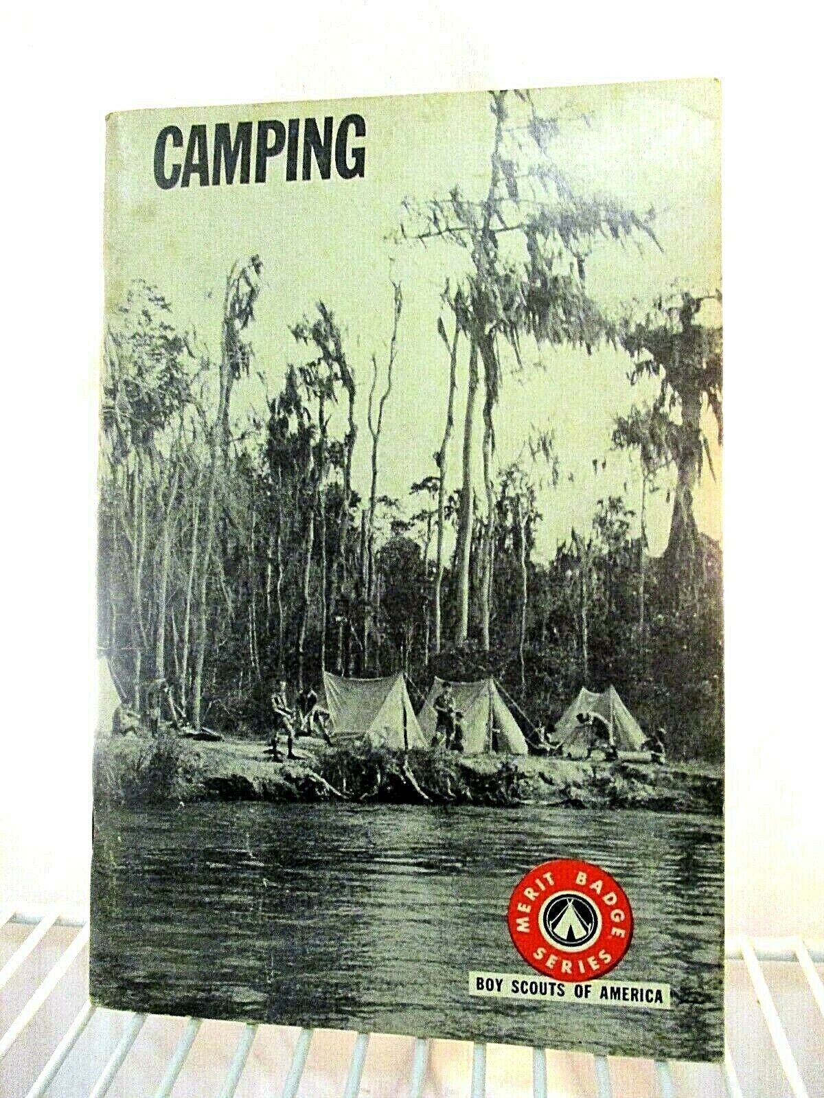Boy Scout Merit Badge Series Pamphlet Book Camping Vintage 1966 BSA Booklet