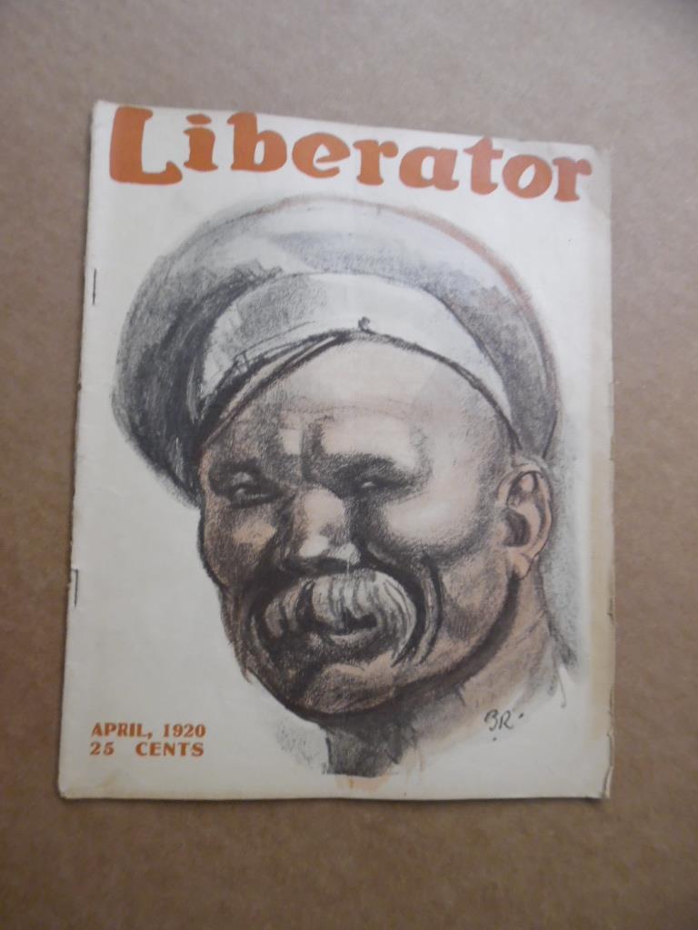 1920 LIBERATOR Magazine April Socialist Marxist Eugene Debs Anarchist Malatesta