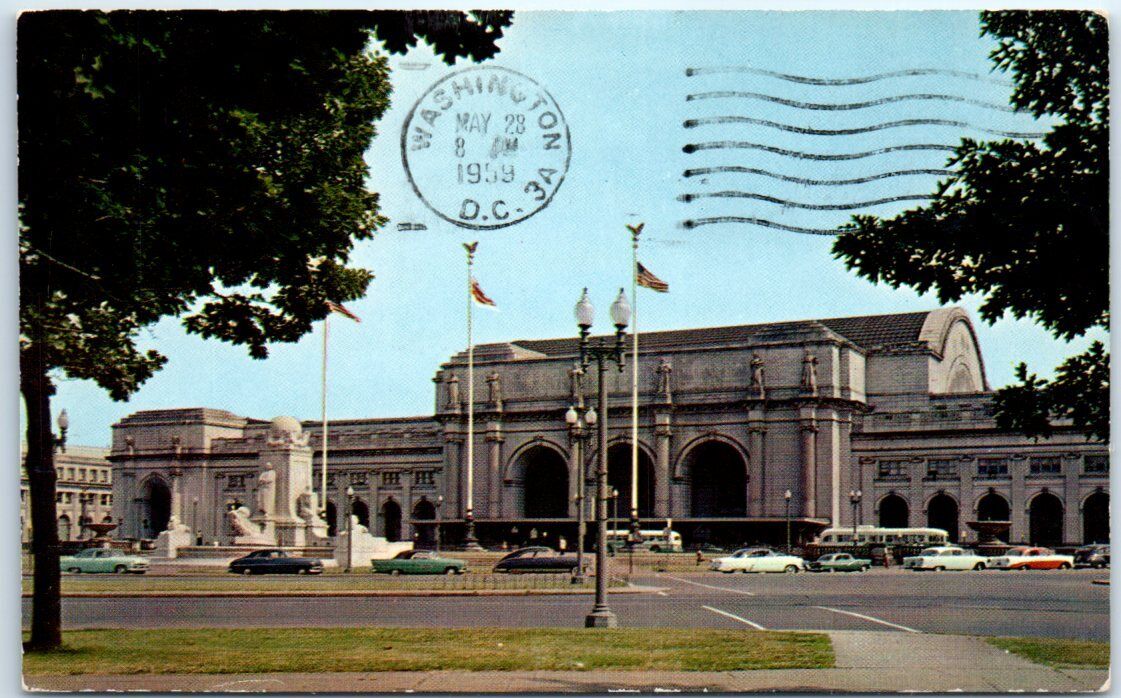 Postcard - Union Station, Washington, District of Columbia, USA, North America