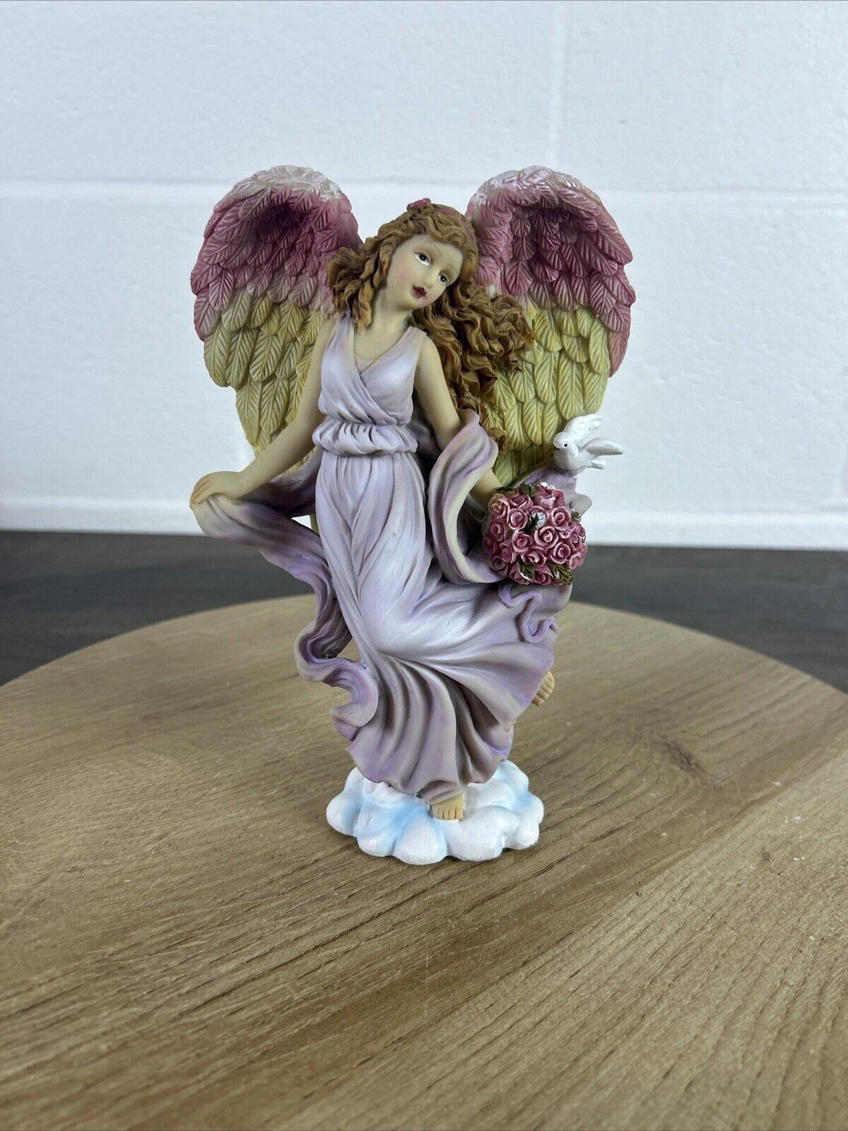 Heaven Sent Limited Edition Ceramic Angel. Only 5000 Made 8” Tall