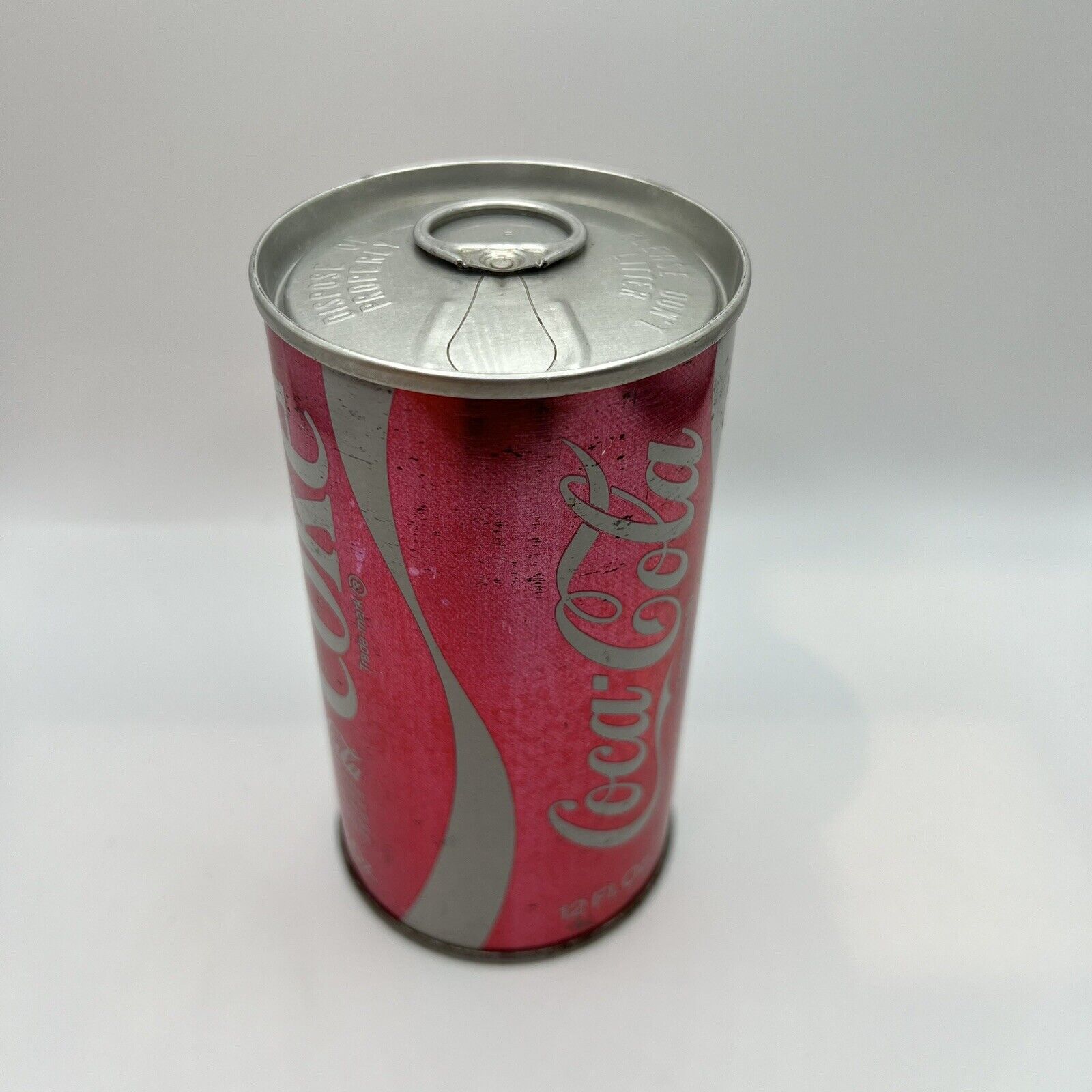 OLD Vintage 1970S UNOPENED Sealed EMPTY COKE CAN Collectible Ft. Worth, TX RARE