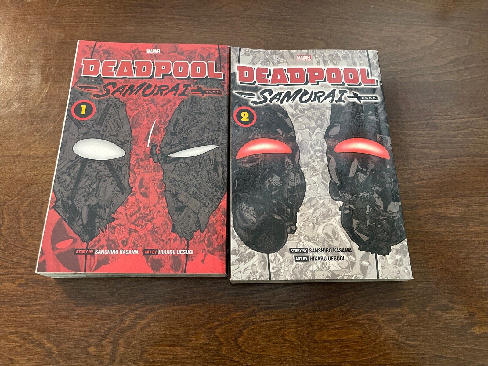 Deadpool SAMURAI Vol. 1-2 set Manga Comic Book English, MARVEL x Shonen Jump 