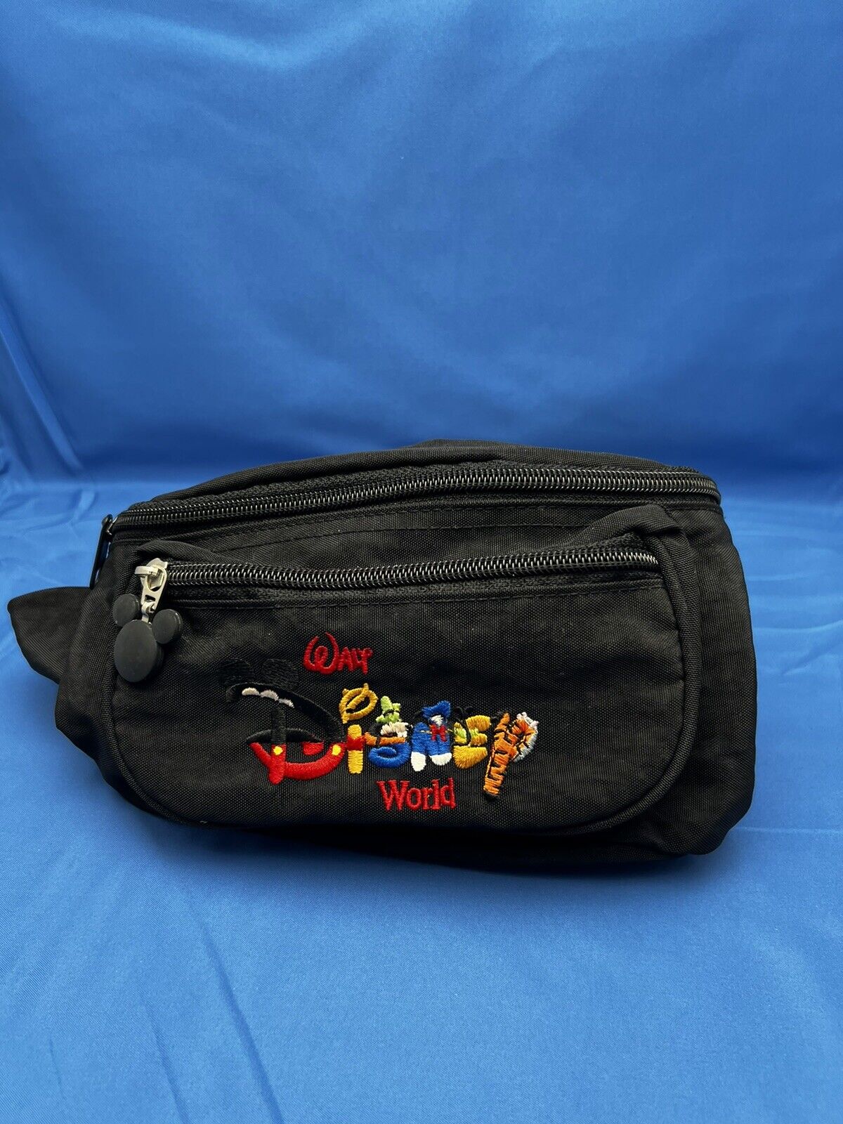 Vintage Walt Disney Winnie the Pooh Inspired Word Spell Out Belted Fanny Pack