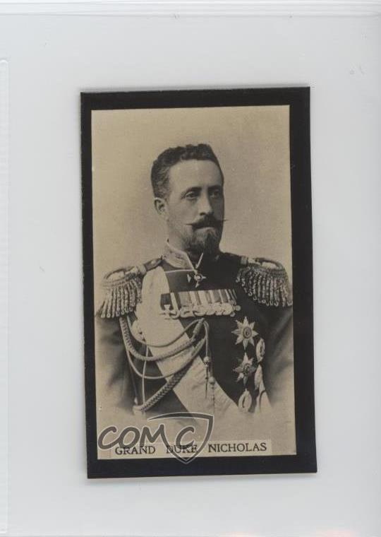 1916 Major Drapkin Celebrities of Great War Tobacco The Grand Duke Nicholas 7ez