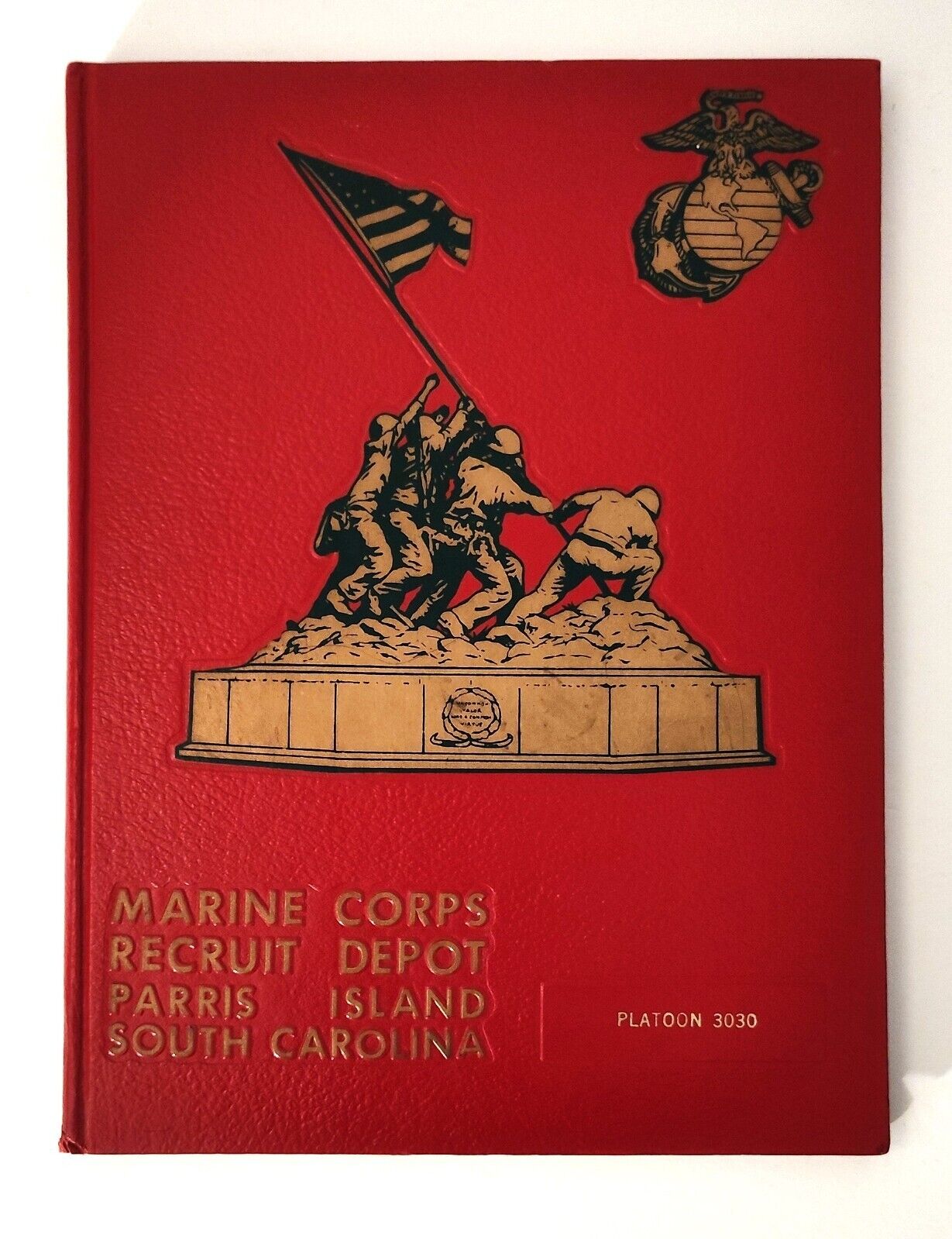 MARINE CORPS RECRUIT DEPOT. 1966. PARRIS ISLAND SOUTH CAROLINA. Platoon 3030