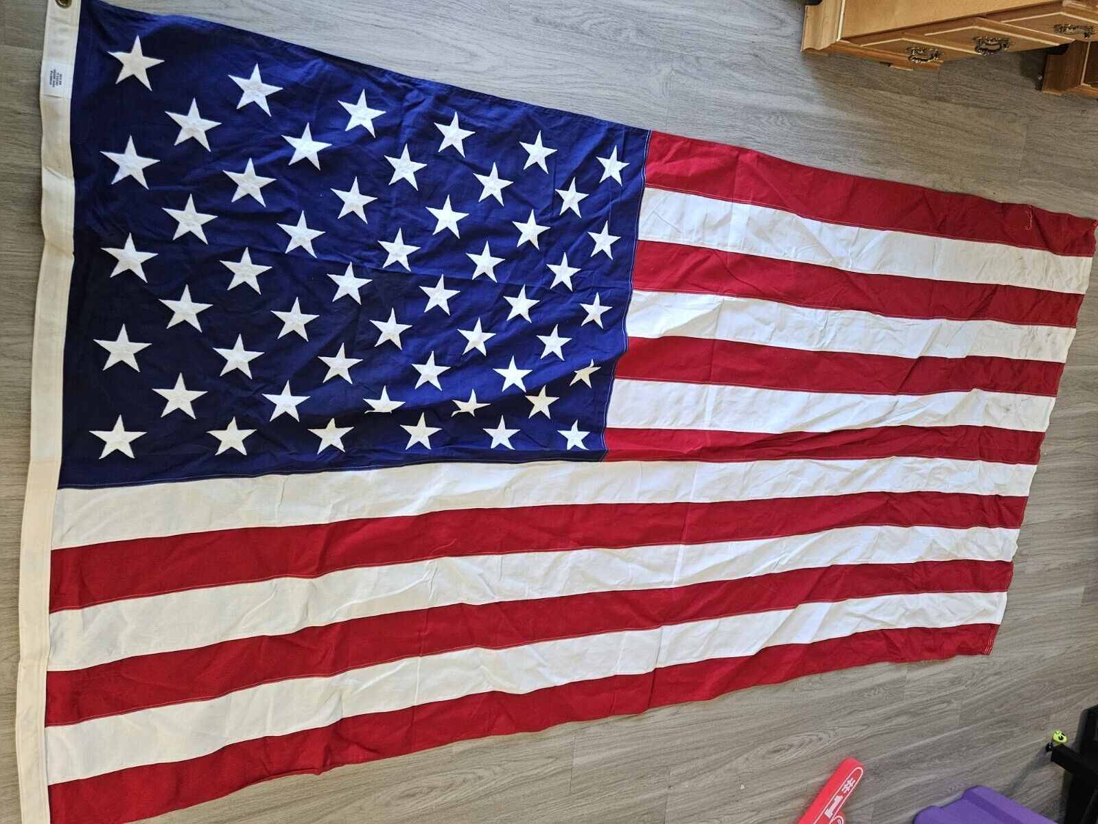 Very Large US Flag, Interment Flag, Phoenix Industries, Made In USA. Enormous 