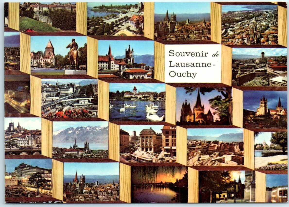 Postcard - Souvenir de Lausanne-Ouchy - Switzerland