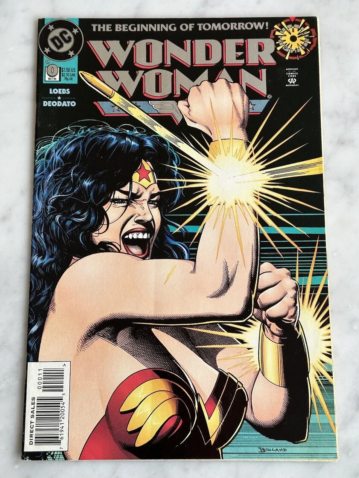 Wonder Woman #0 DC 2nd Appearance of Artemis Brian Bolland DC 1994