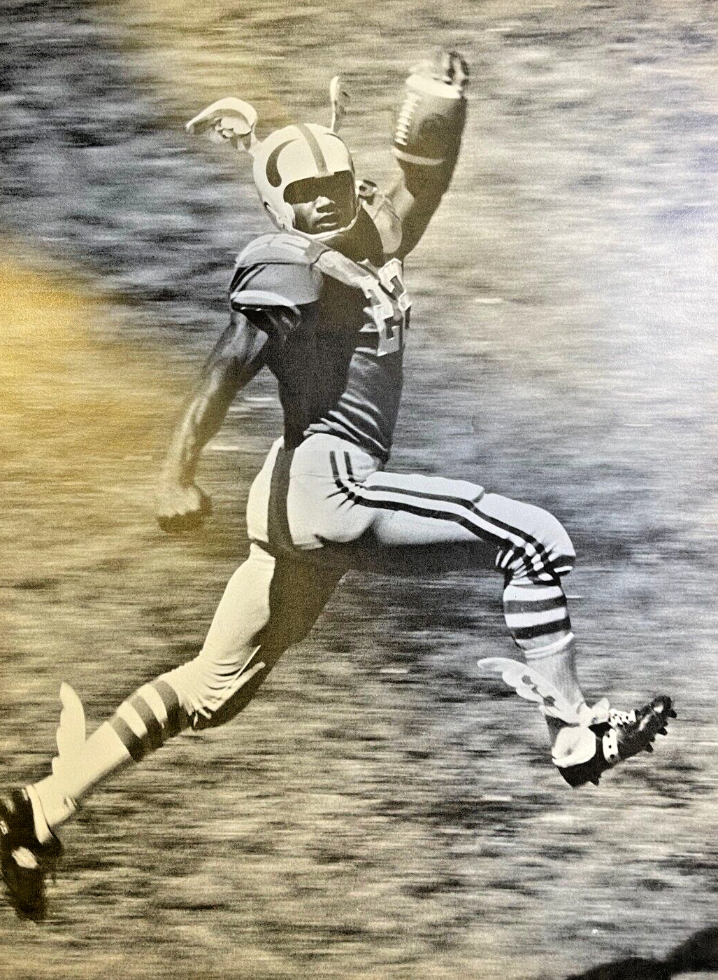 1968 Eugene Morris Half-Back West Texas State Football