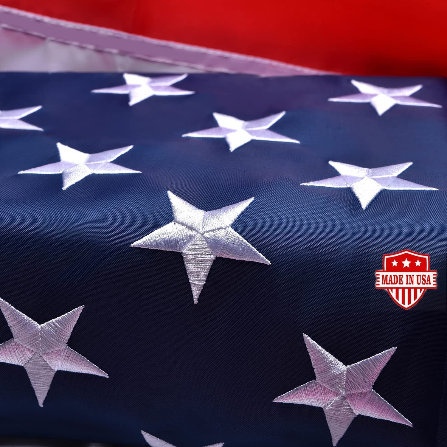American Flag 6x10, 100% Made in USA, Heavyweight Nylon 6x10 American Flag      