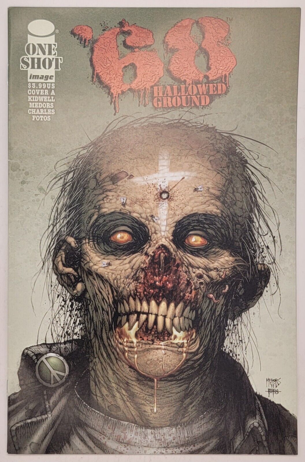 68 HALLOWED GROUND Cover A Variant Zombie Cover Comic Image Comics Brand New