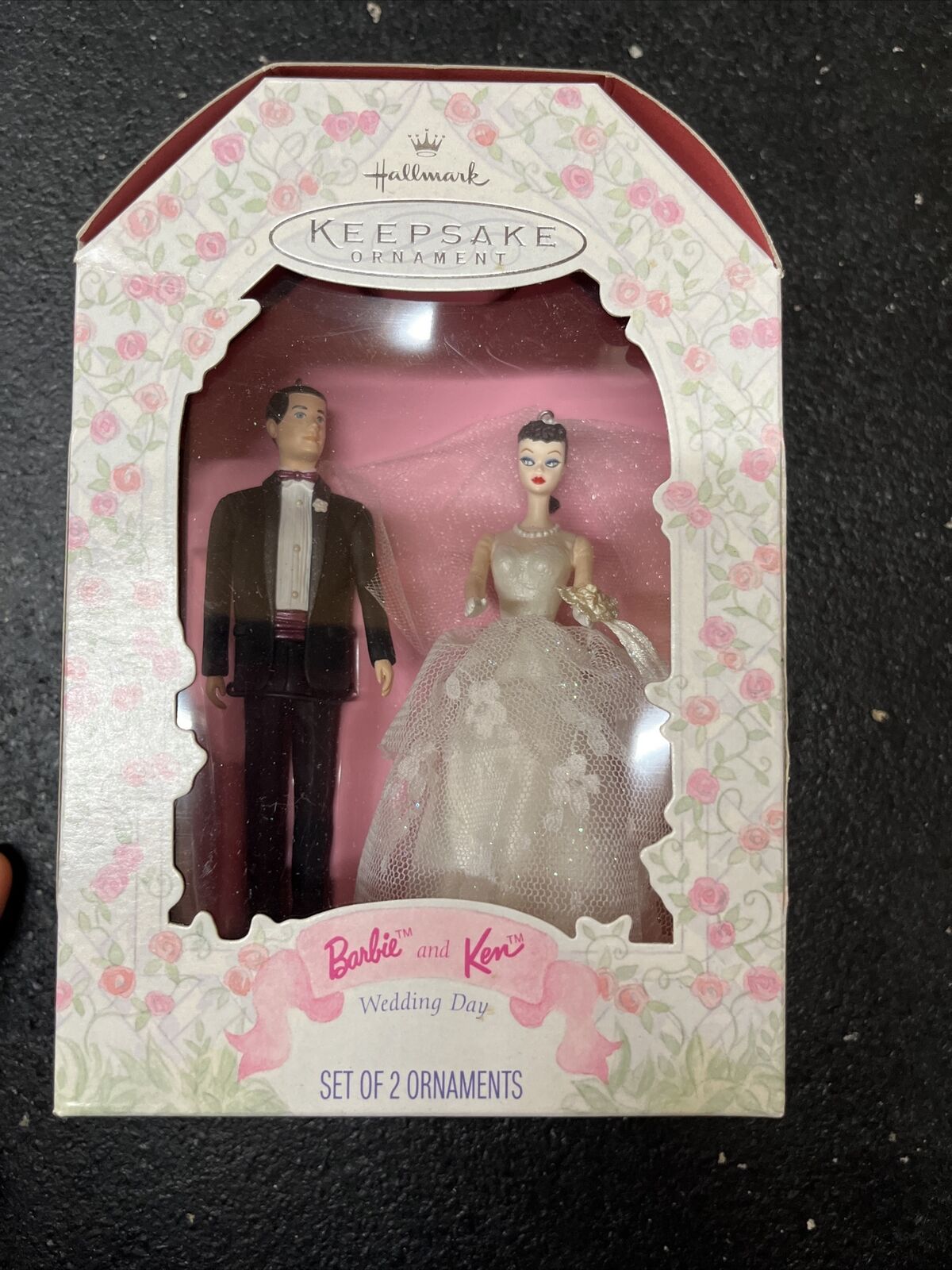  1997 Hallmark Barbie and Ken Wedding Day Ornament