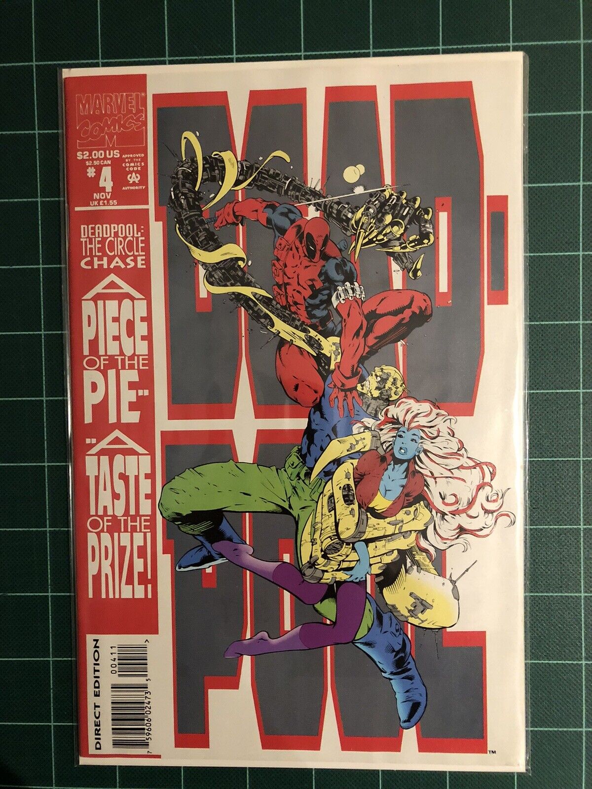 Deadpool The Circle Chase #4 1st Solo Series Marvel 1993 NEW VF/NM - EXCELLENT
