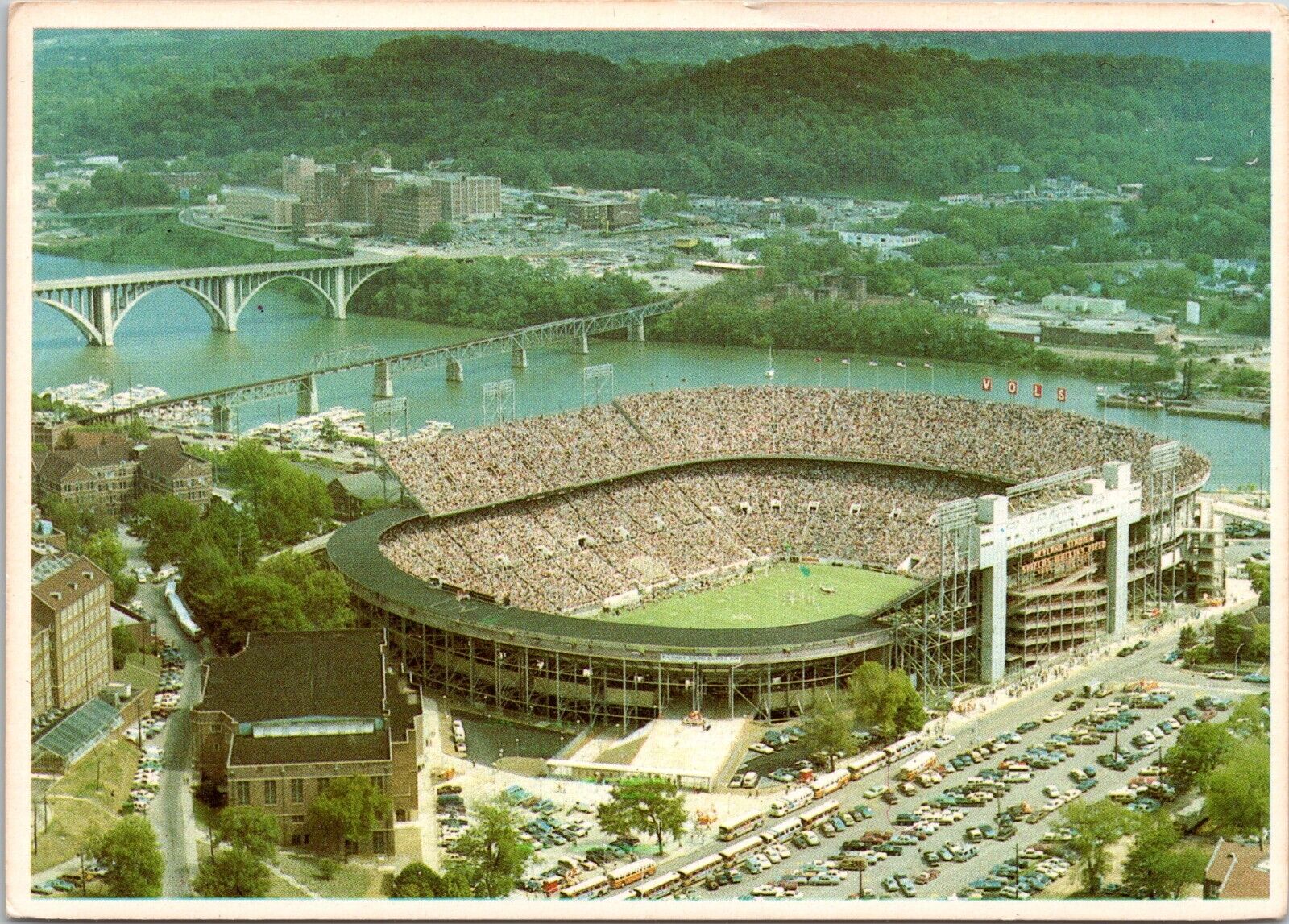 Neyland Stadium, Tennessee Volunteers, Knoxville - 4x6 Postcard- NCAA Football