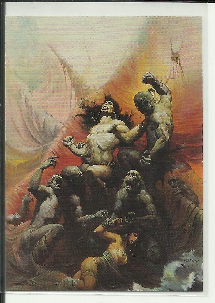 1994 FPG Ken Kelly Collection 2 Fantasy Art Trading Card # 18 A Watery Grave