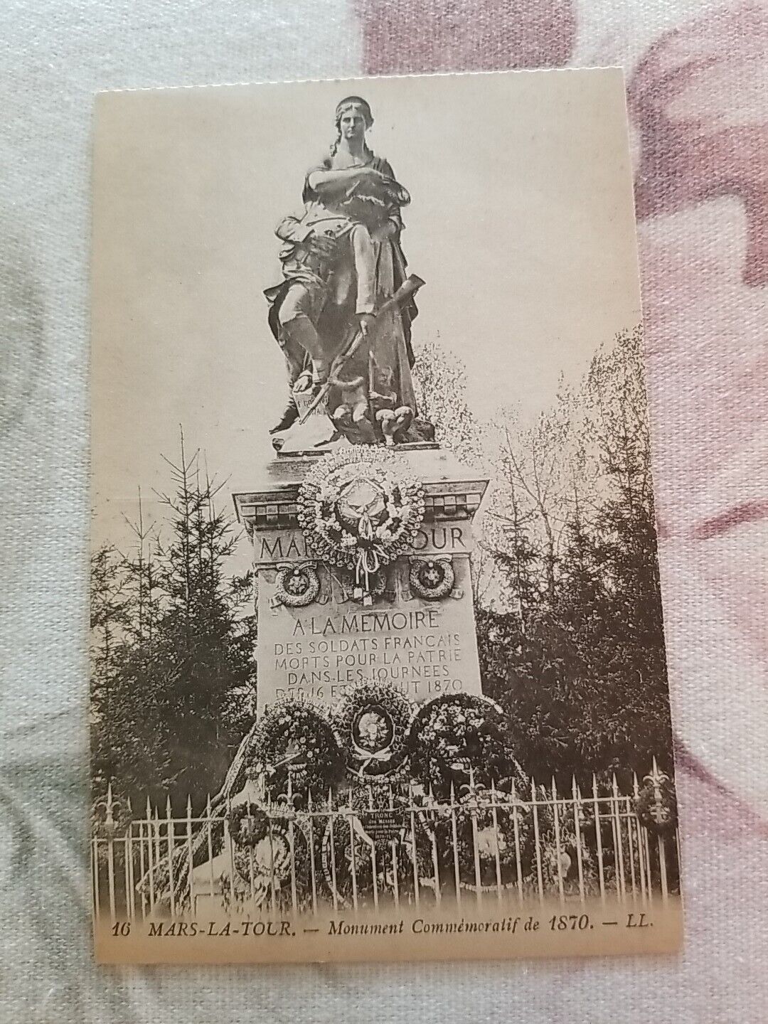 War memorial, Mars-la-Tour, sculpture Frédéric Bogino  Franco Prussian War 1870 