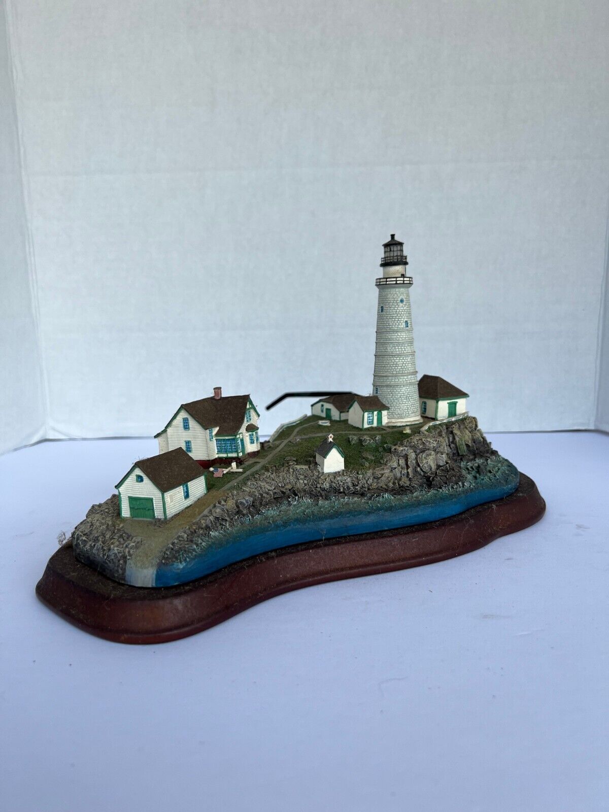Danbury Mint Limited Edition Boston Light Lighthouse Sculpture | NM/M | RARE
