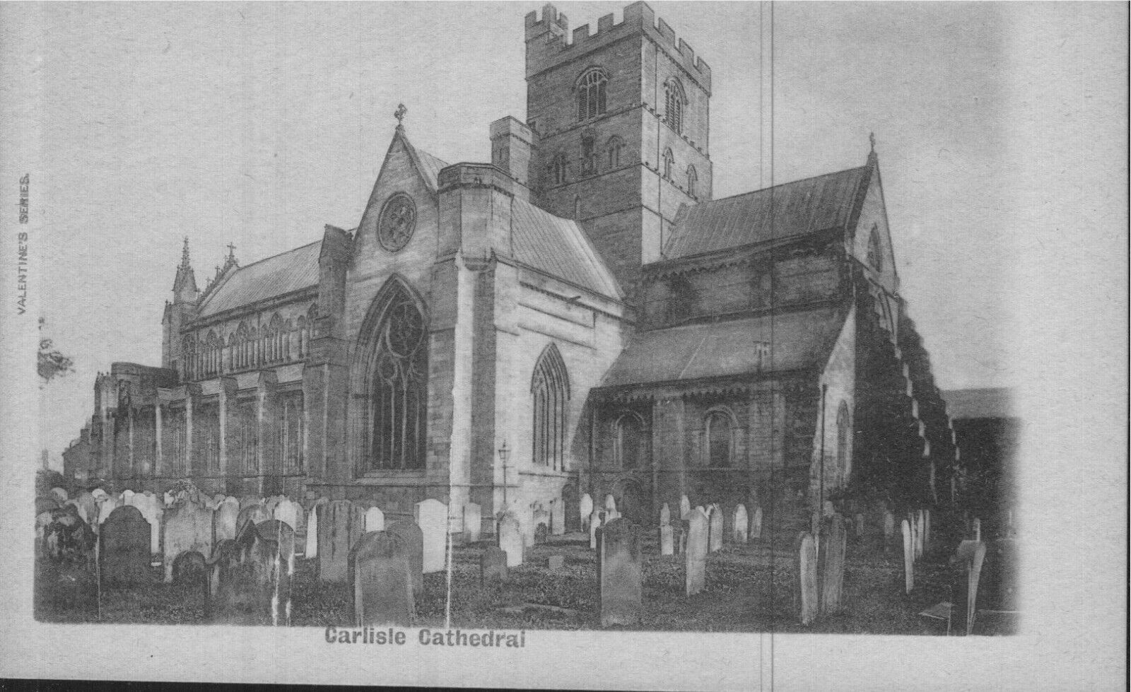 RPPC Postcard Carlisle  Cathedral Britain [ee]