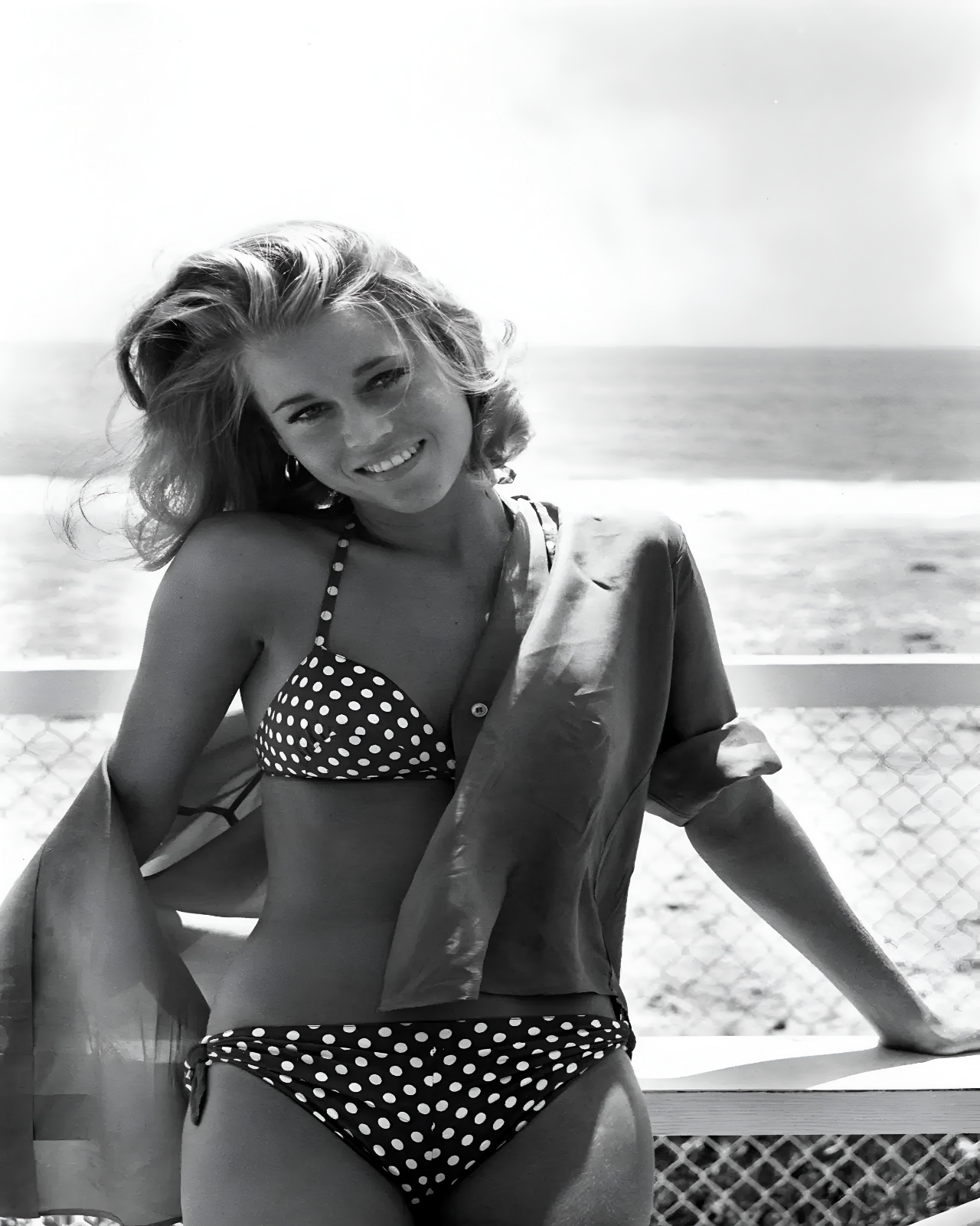 Jane Fonda 8 x 10 Picture Print Photograph Old Hollywood Sexy Bikini Reprint