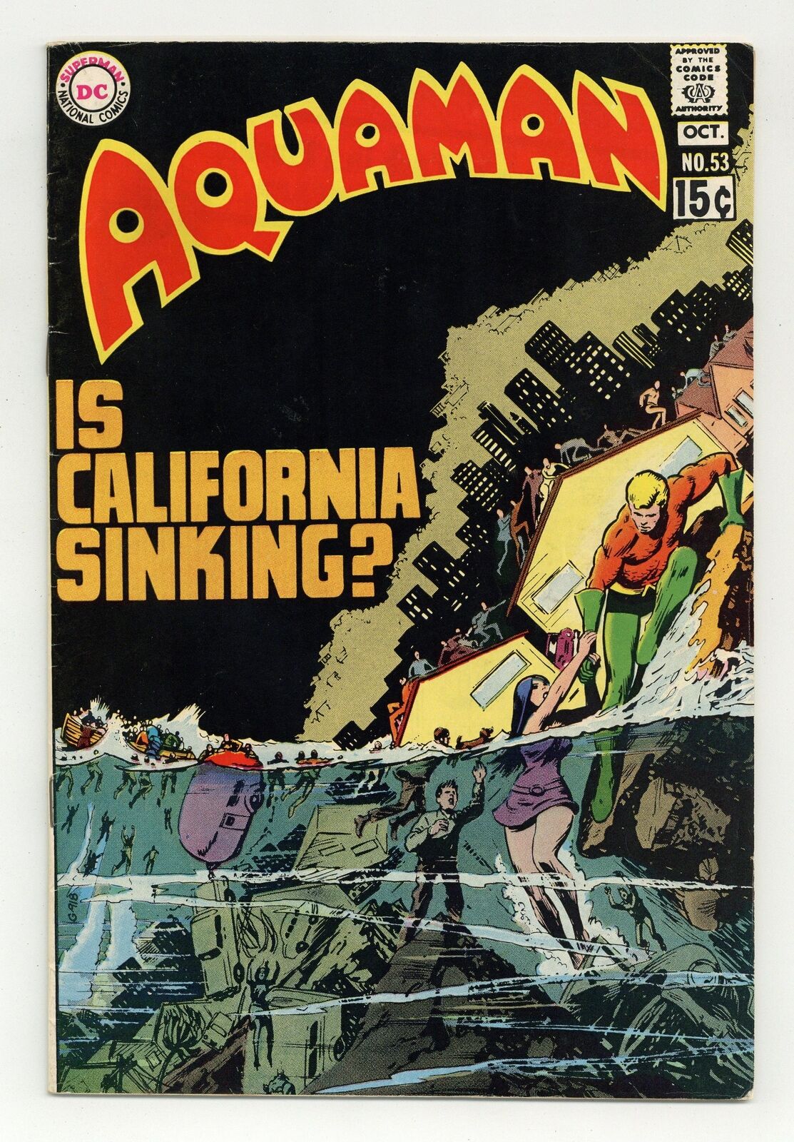 Aquaman #53 FN- 5.5 1970