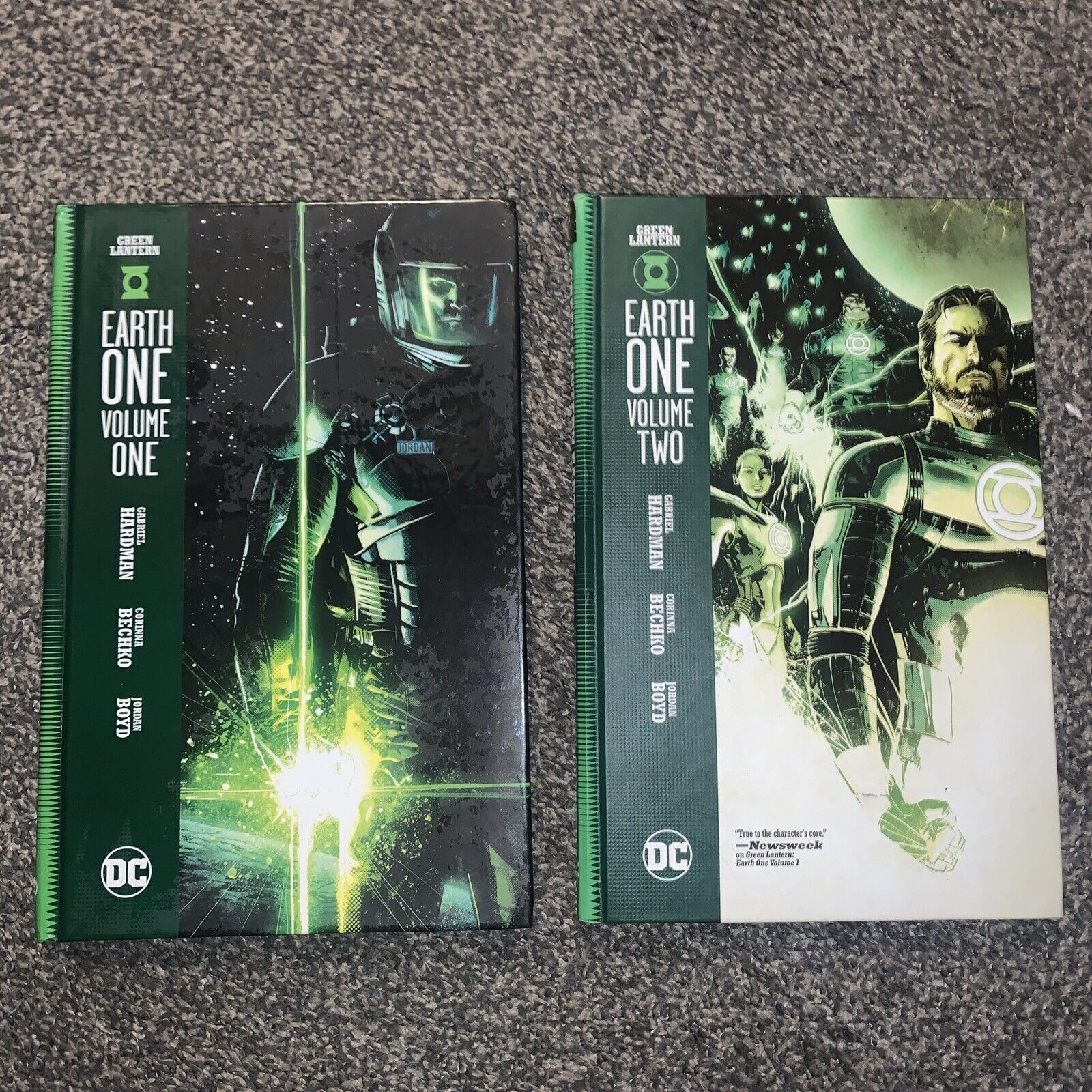 “Green Lantern Earth One” Volume 1 & 2