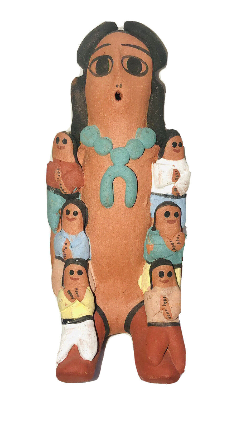 Navajo Storyteller Native American Pottery  
